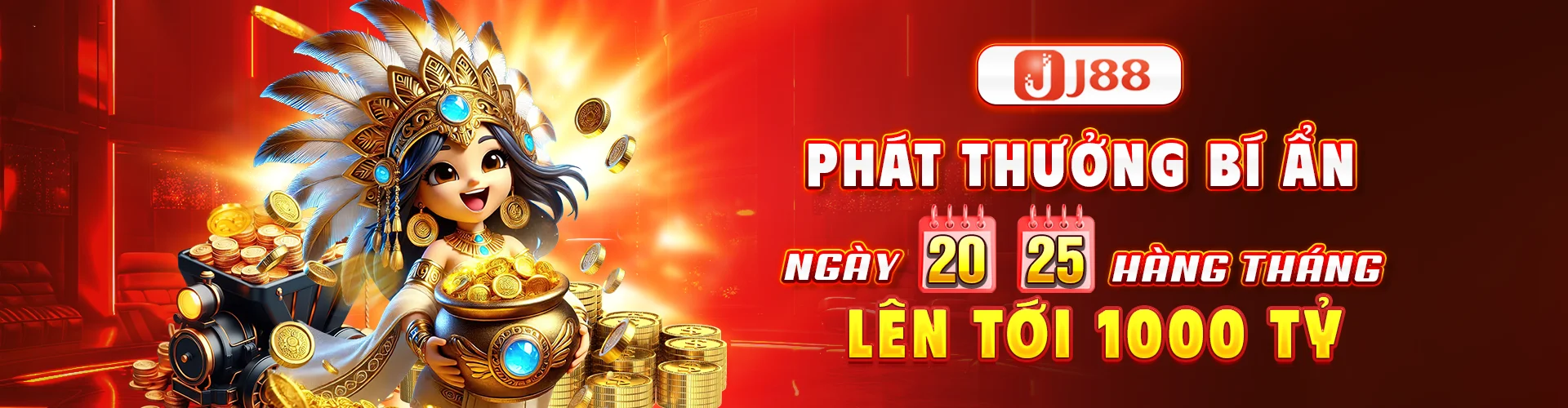 phát thưởng bí ẩn banner j88